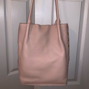 Hammitt Oliver Medium Leather Tote Paloma Pink New
